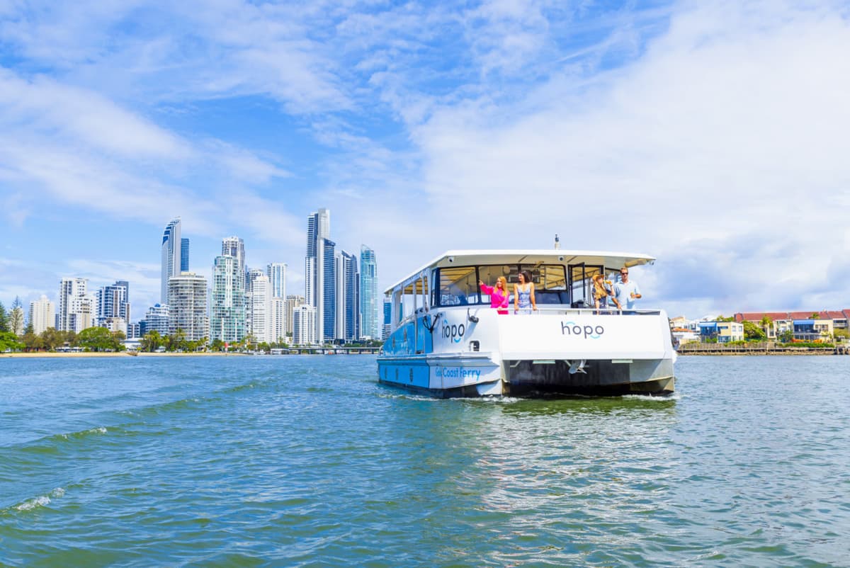 Gold Coast Sightseeing Cruise aboard Hopo Gold Coast Ferry