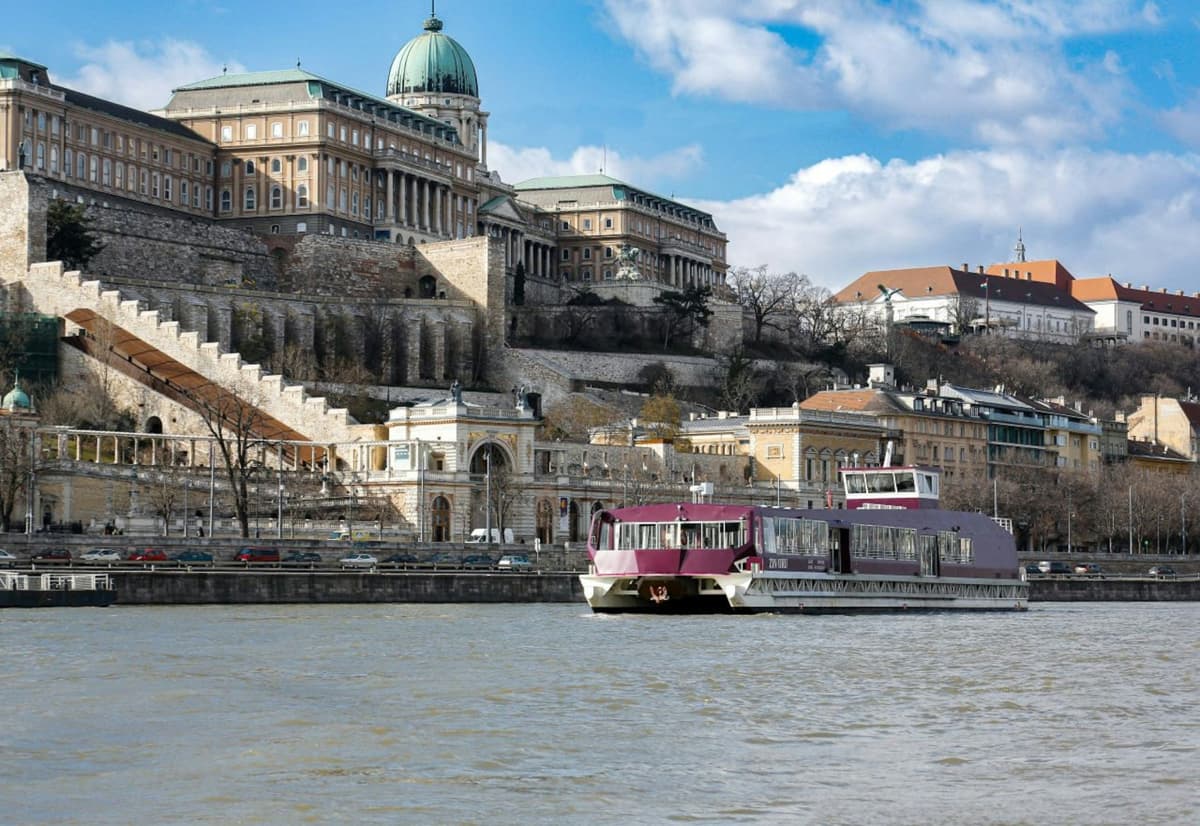 Budapest: Sightseeing Cruise From Buda + Audio guide