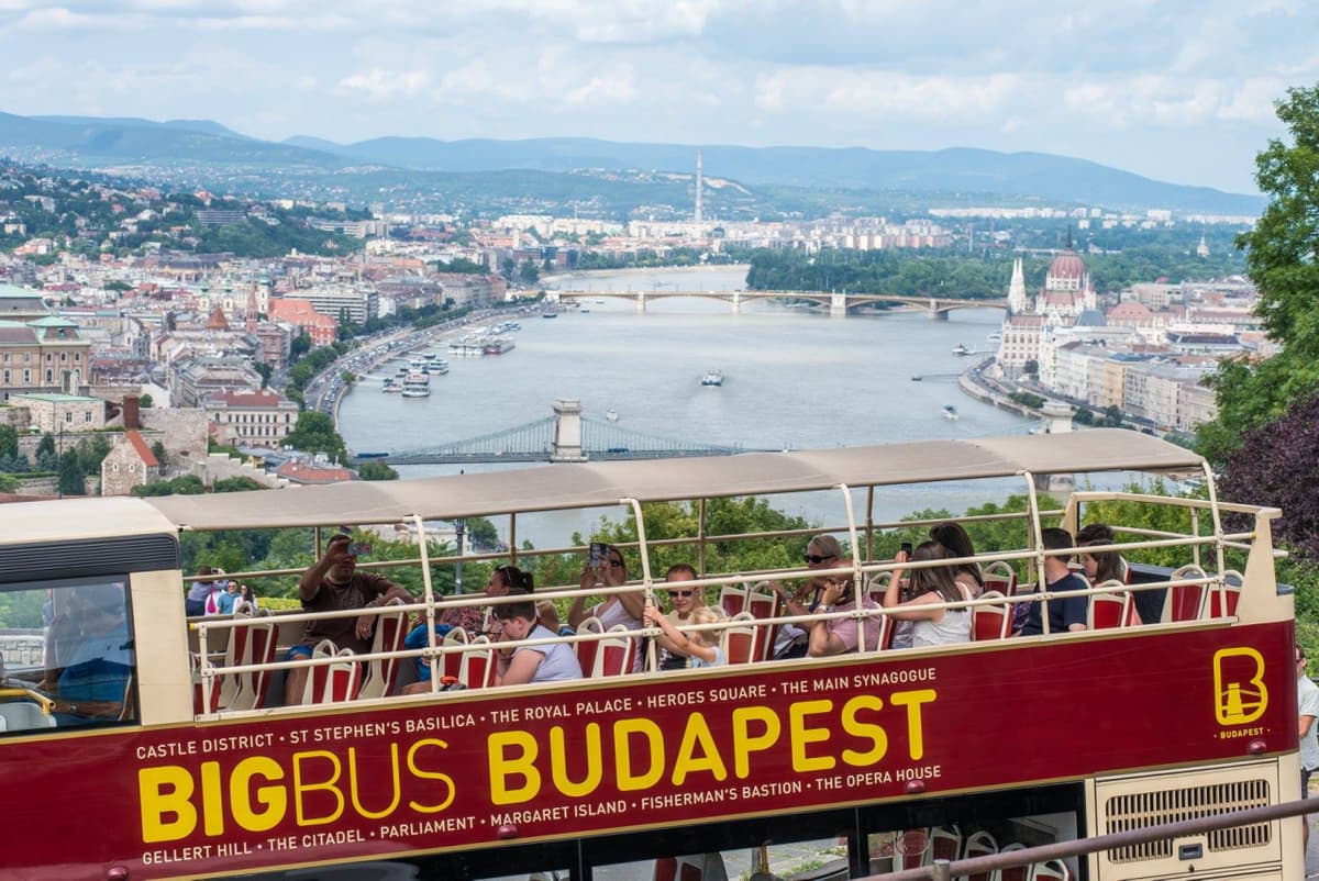 Big Bus Budapest Hop-on Hop-off Bus Tour