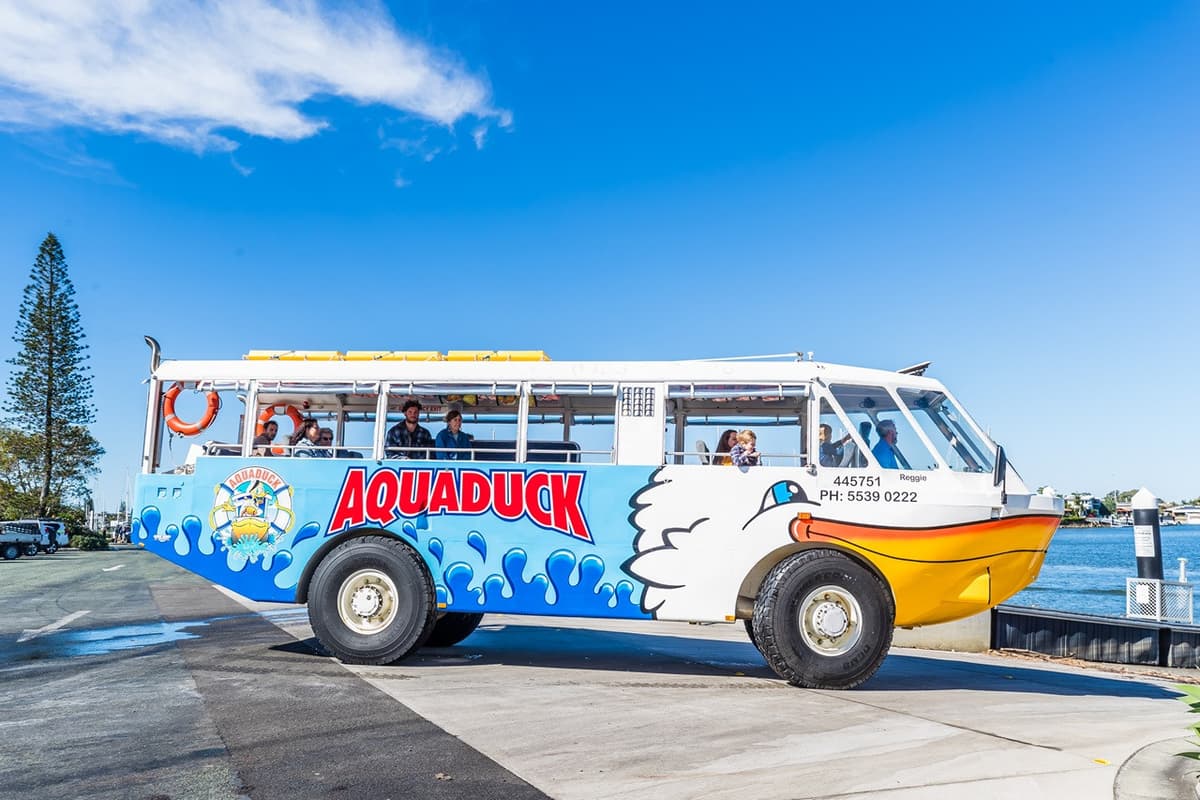 Aquaduck Sunshine Coast City and River Tour