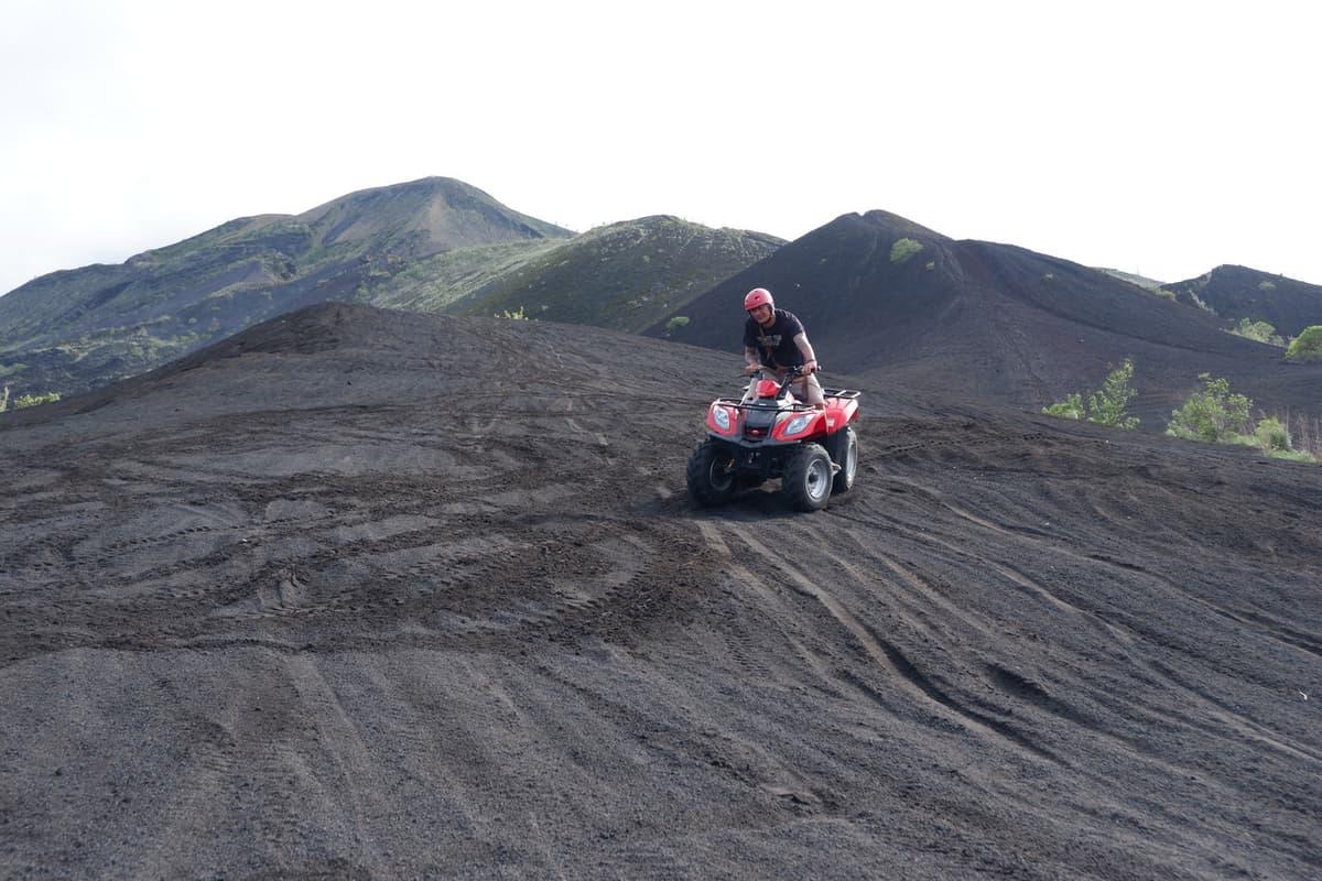 Mount Batur Quad Bike Tour and Hot Spring Visit