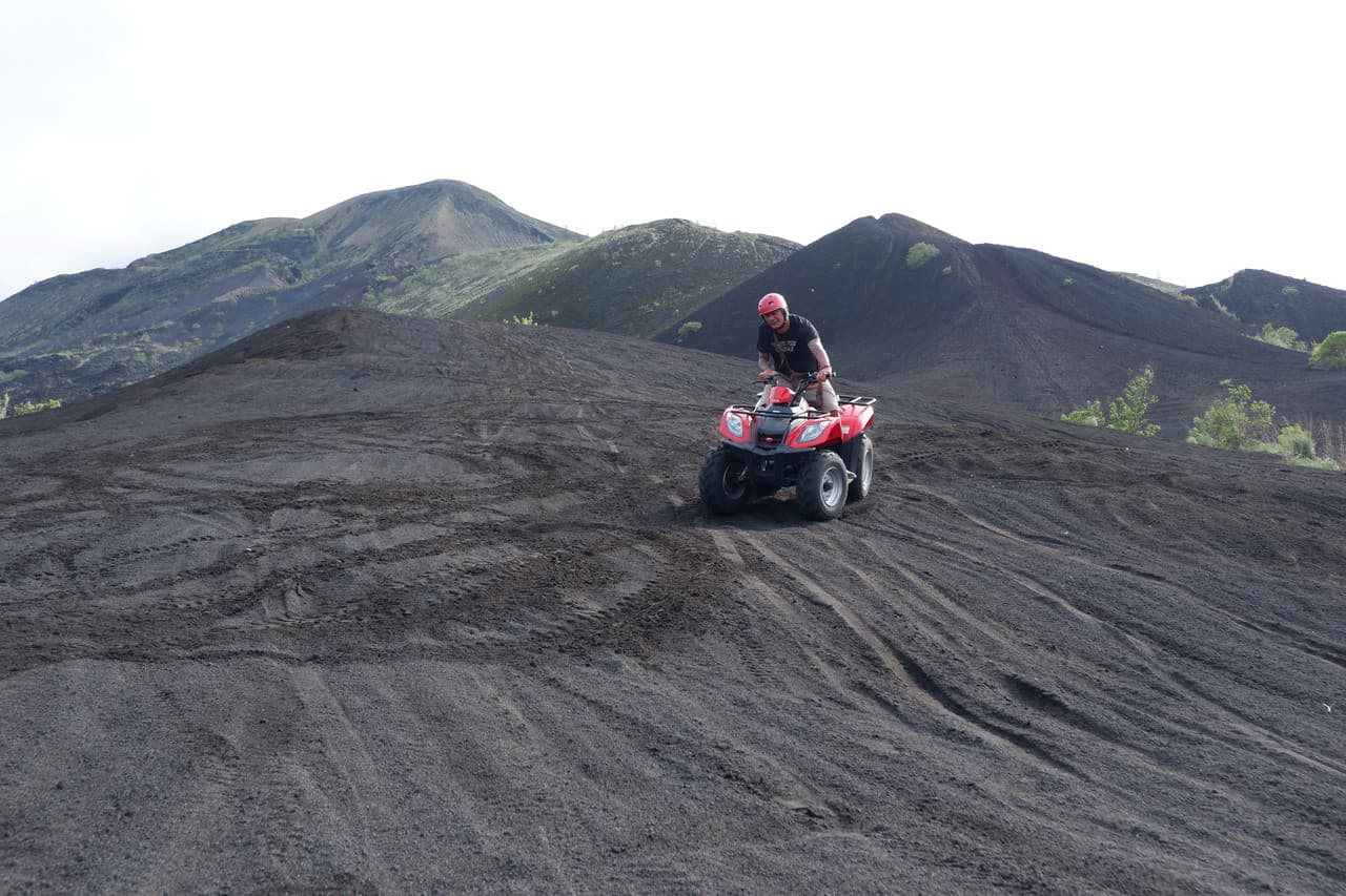 Mount Batur Quad Bike Tour and Hot Spring Visit