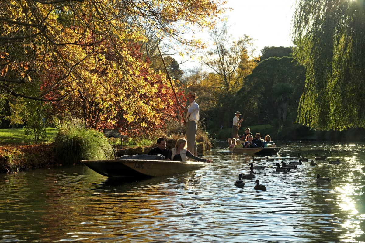 Punting on the Avon