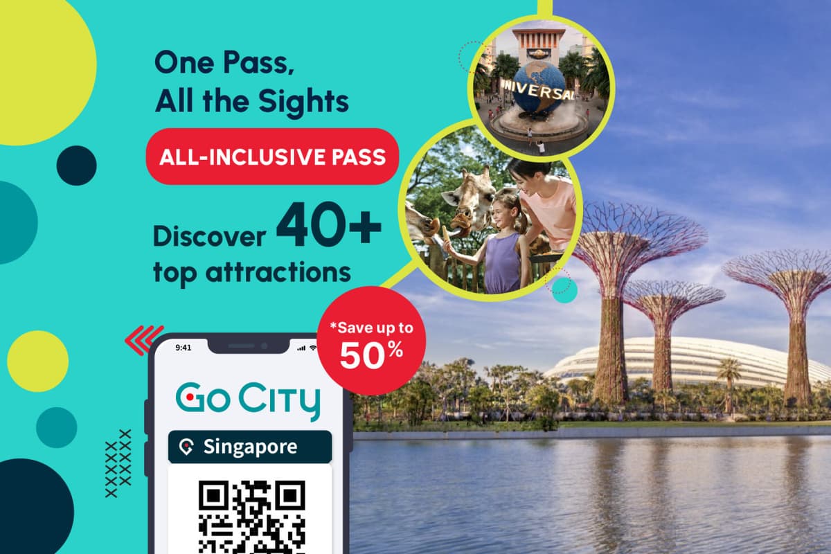 Go City Singapore All-Inclusive Pass: Save up to 50% on Attractions