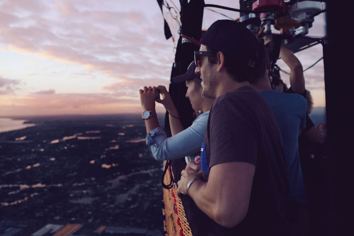 Gold Coast Hot Air Balloon Flight by Go Ballooning