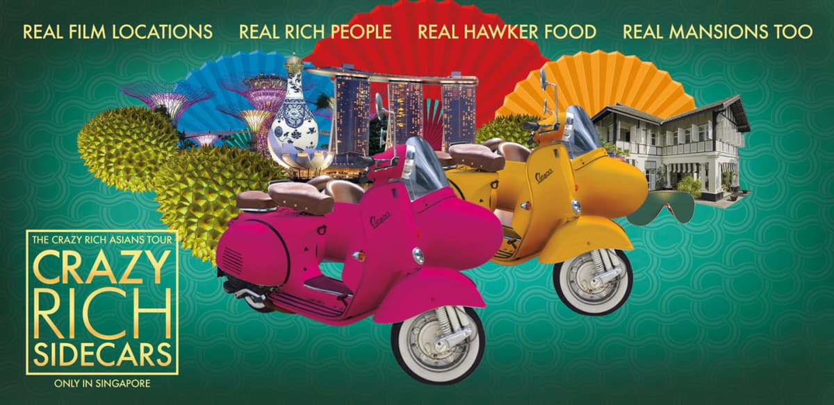 Singapore Sidecars Glamorous Film-Inspired Tour