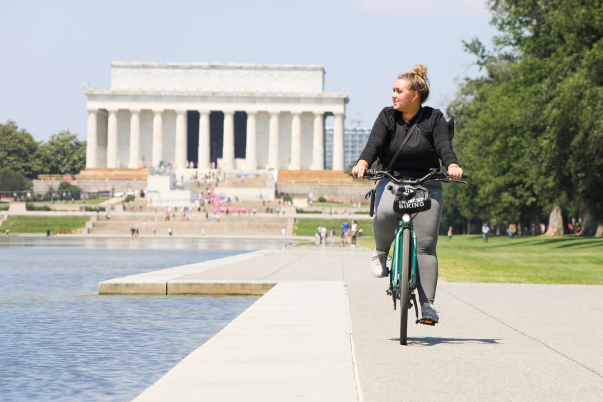 Washington DC Bike Rental at National Mall