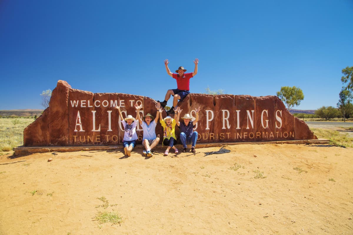 Alice Springs Reptile Centre and City Tour