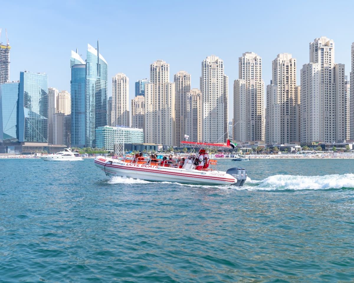 Love Boats - Dubai Marina Guided Sightseeing Boat Tour