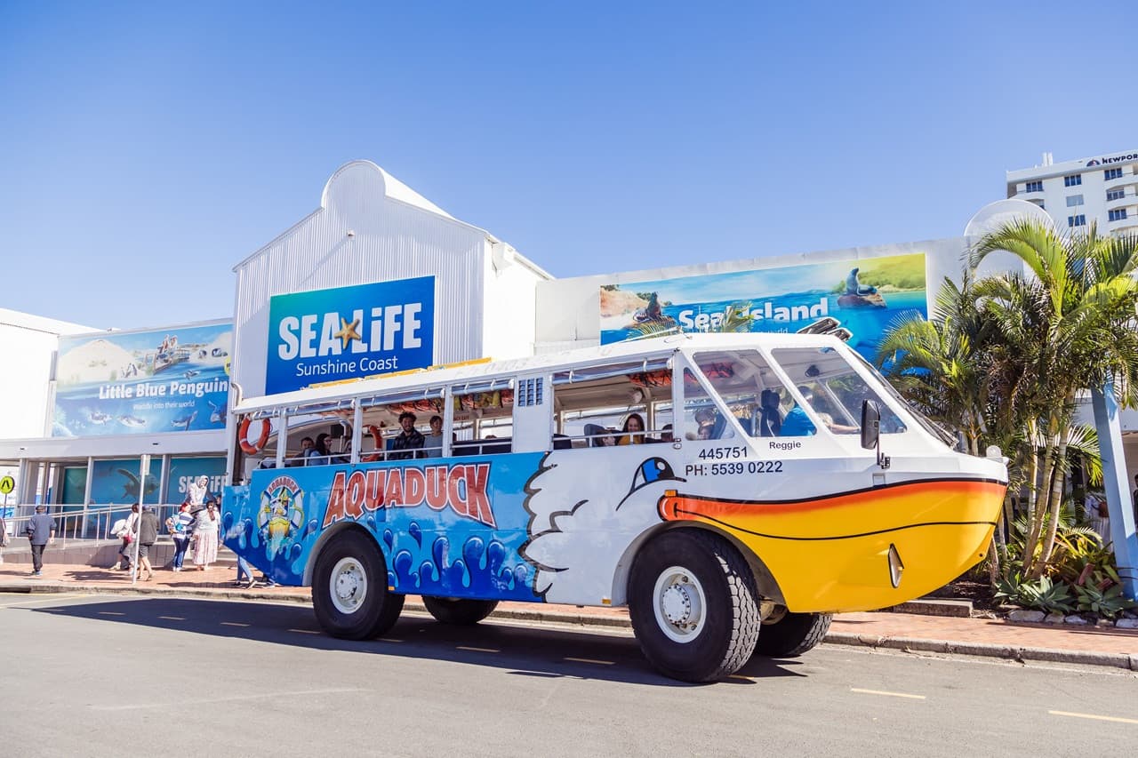 Aquaduck Sunshine Coast City and River Tour