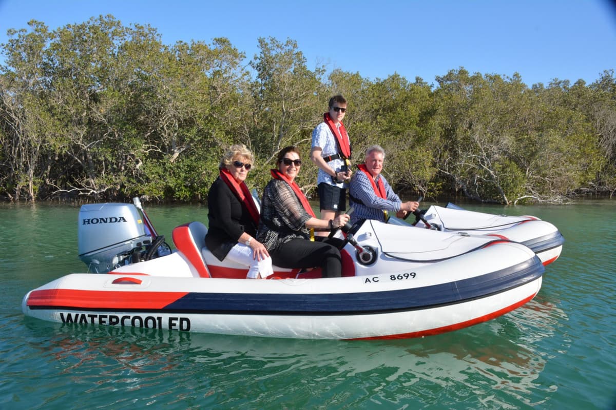 Yas Island Self-Drive Rhino Rider Speedboat Tour