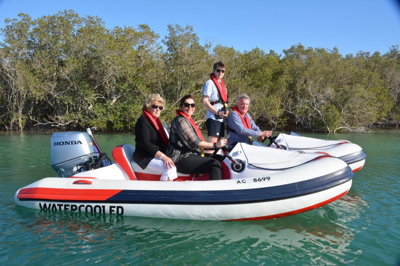 Yas Island Self-Drive Rhino Rider Speedboat Tour