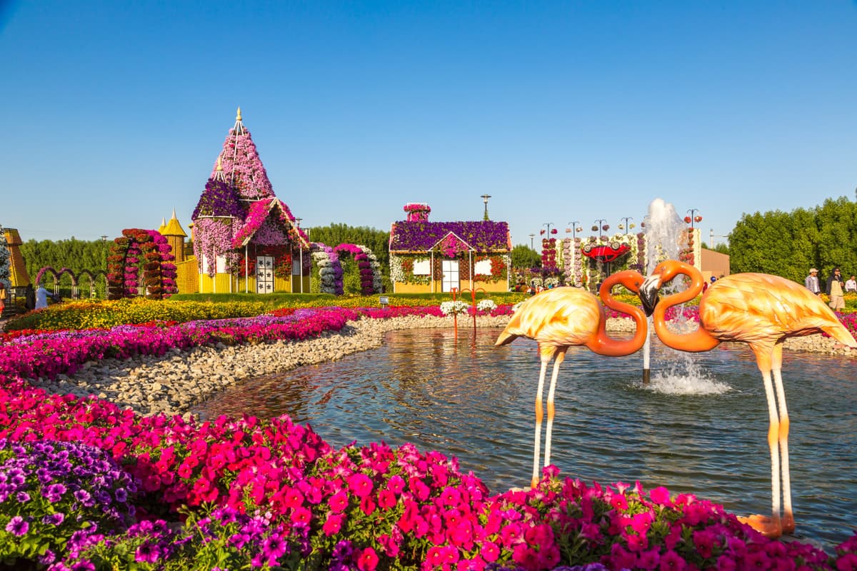 COMBO: Dubai Miracle Garden + Global Village Dubai Tickets