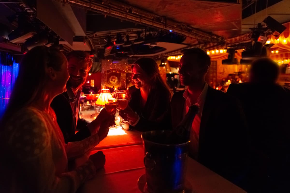 Moulin Rouge Cabaret Show with Drop-off Service and Dinner
