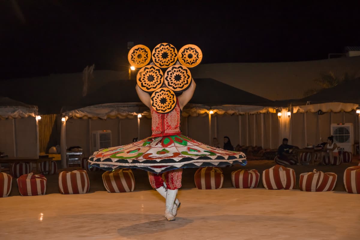 Dubai Red Dunes Desert Safari Tour with Camel Ride and Buffet Dinner at Al Khayma Camp