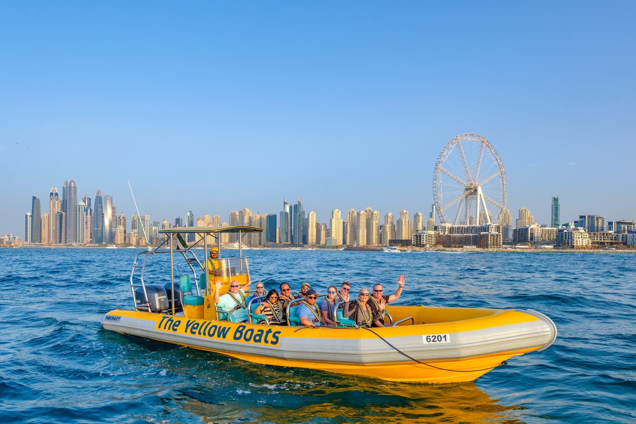 The Yellow Boats Dubai Speedboat Tour
