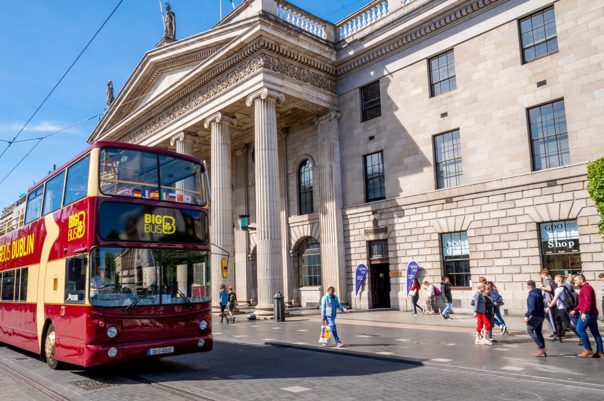 Big Bus Dublin Hop-on Hop-off Bus Tour