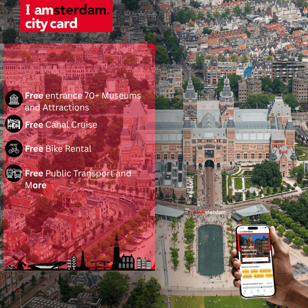 Amsterdam City Card by I Amsterdam