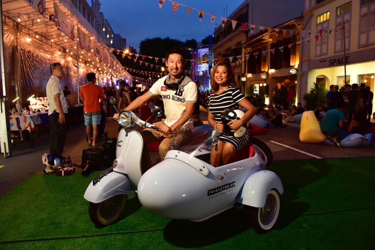 Singapore Sidecars Night Tour