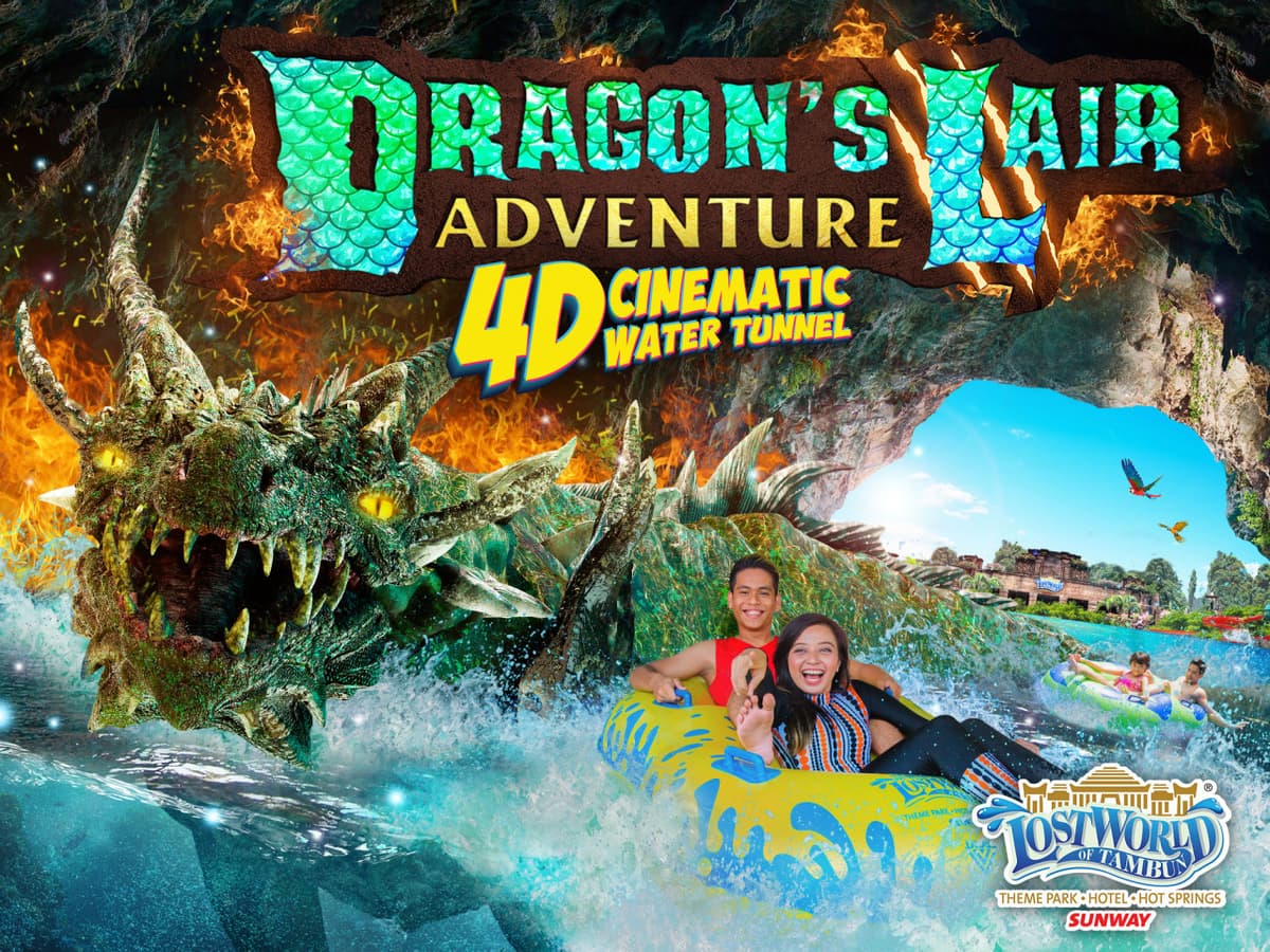 Lost World of Tambun Theme Park Ticket
