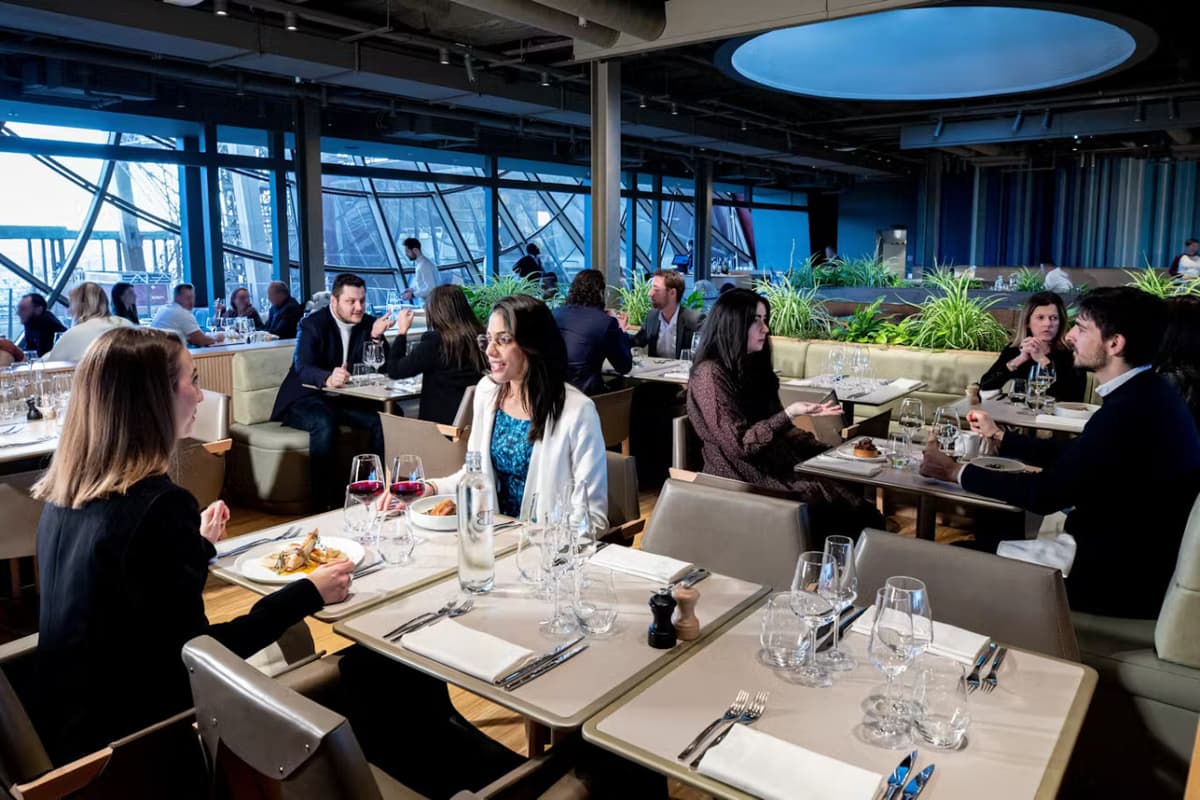 Eiffel Tower Dining Experience at Madame Brasserie Restaurant