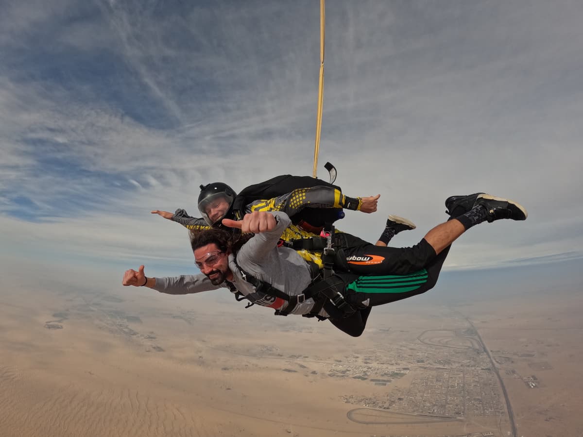 Skydive Dubai Tandem Skydiving Experience