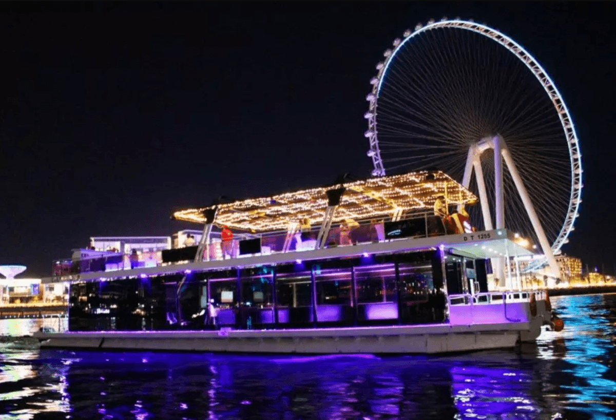 Ain Dubai Houseboat Tour
