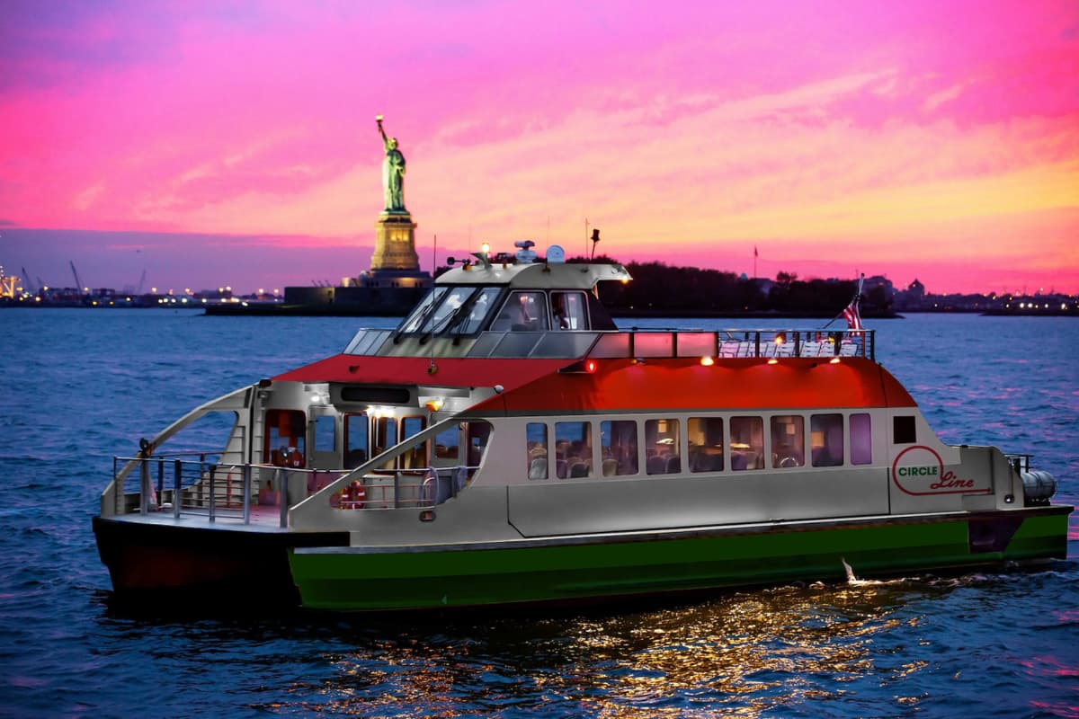 Circle Line Downtown "Liberty Sunset" Evening Cruise (1.5 hours): Reserved Straight-to-Board Ticket