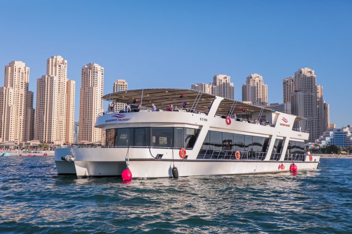 Dubai Marina Sunset or Dinner Cruise with Live Music