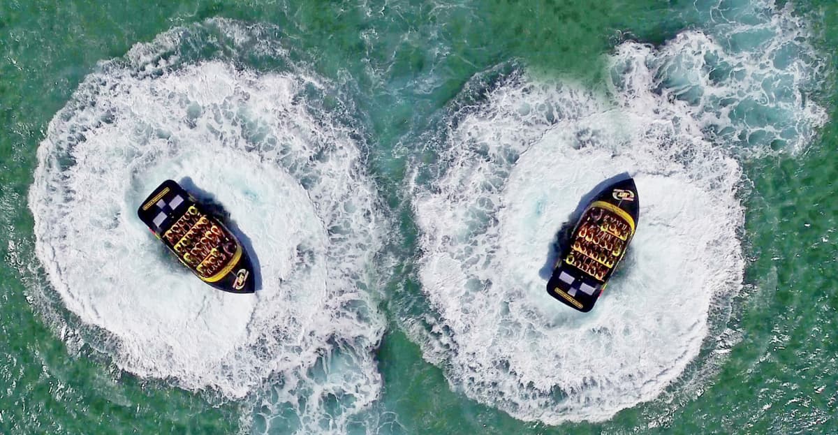 Gold Coast Jet Boat Ride departing from Surfers Paradise
