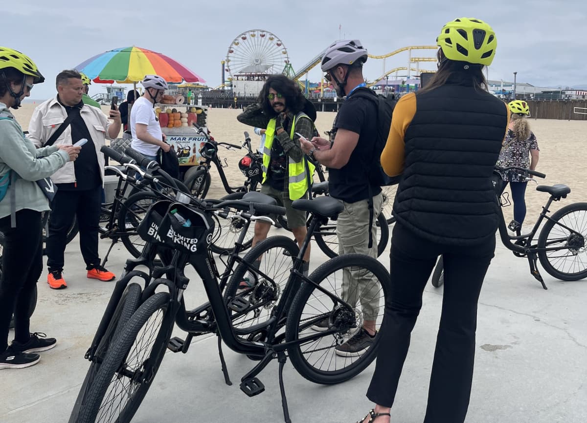 Los Angeles Guided Bike Tour of Santa Monica and Venice Beach