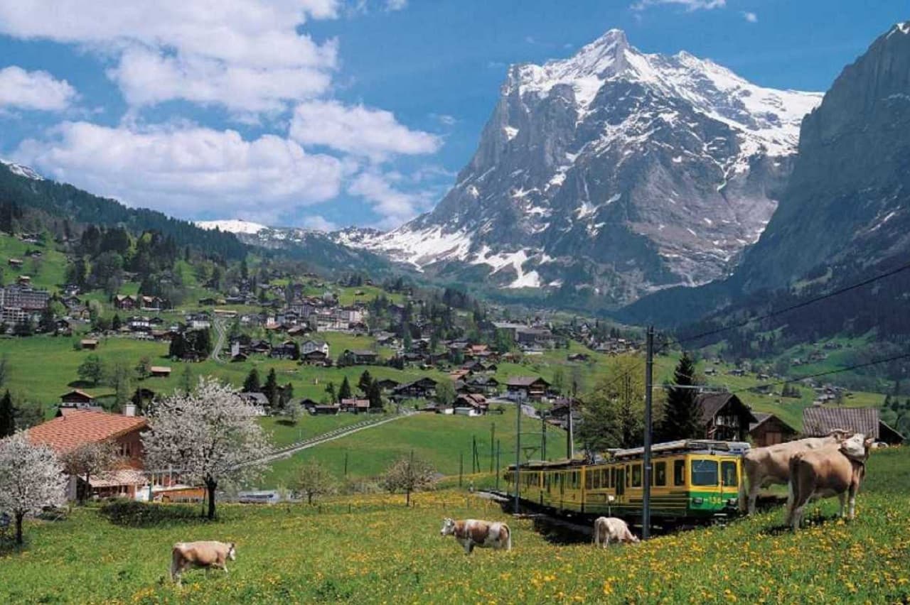 Grindelwald, Interlaken, and Lauterbrunnen Full-Day Tour