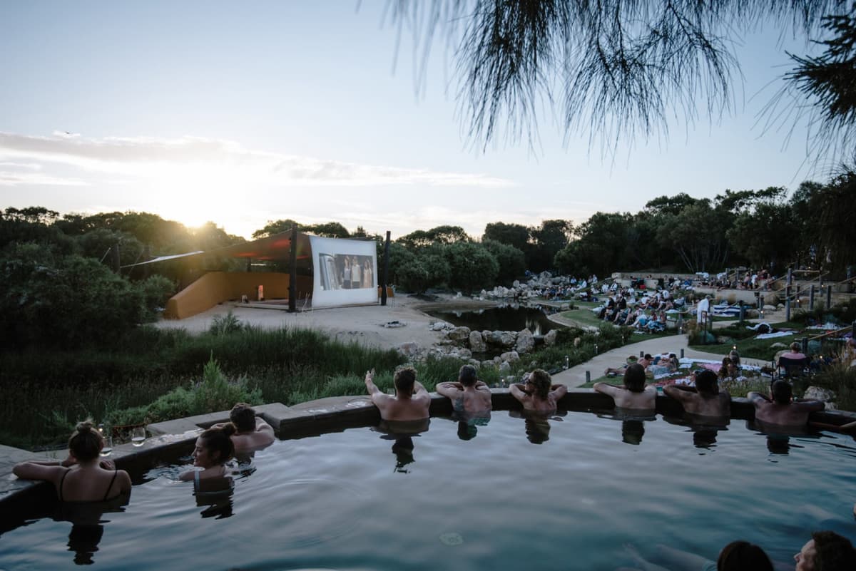 Peninsula Hot Springs and Mornington Bathing Boxes