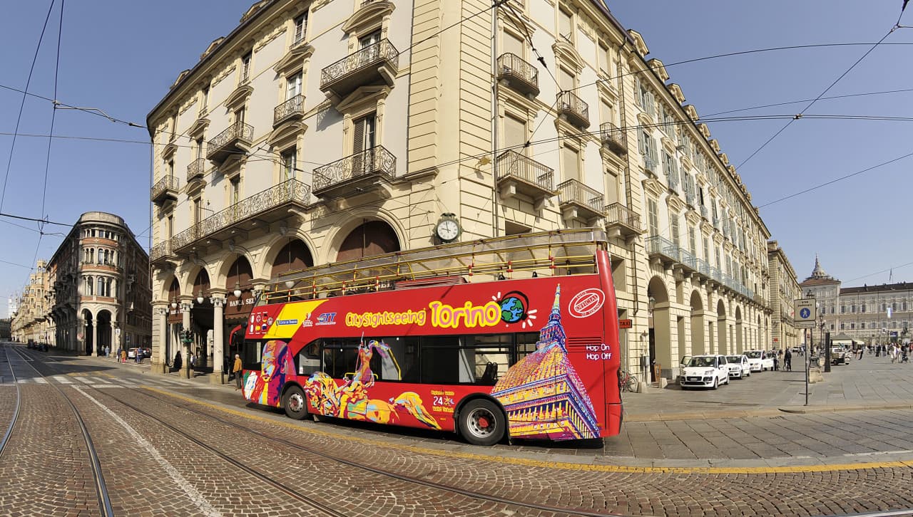 City Sightseeing Turin Hop-on Hop-off Bus Tour