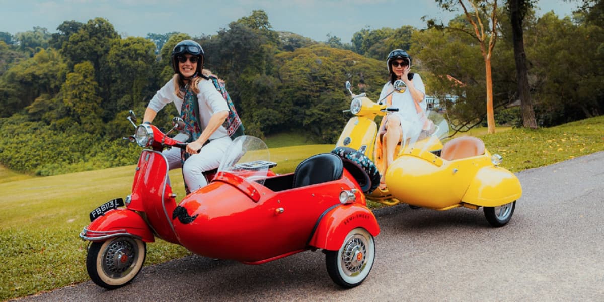 Singapore Sidecars Glamorous Film-Inspired Tour