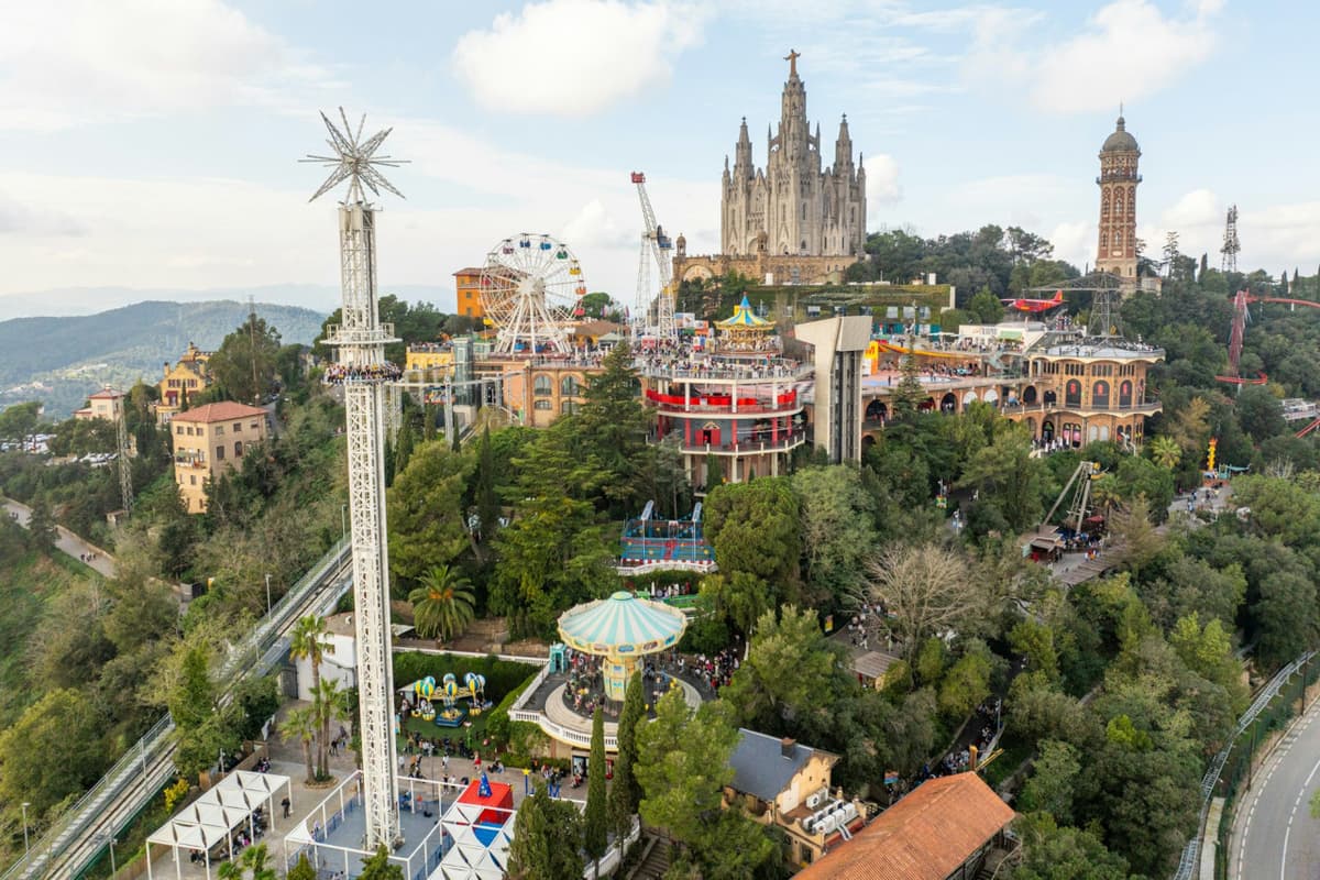 Tibidabo Amusement Park Ticket