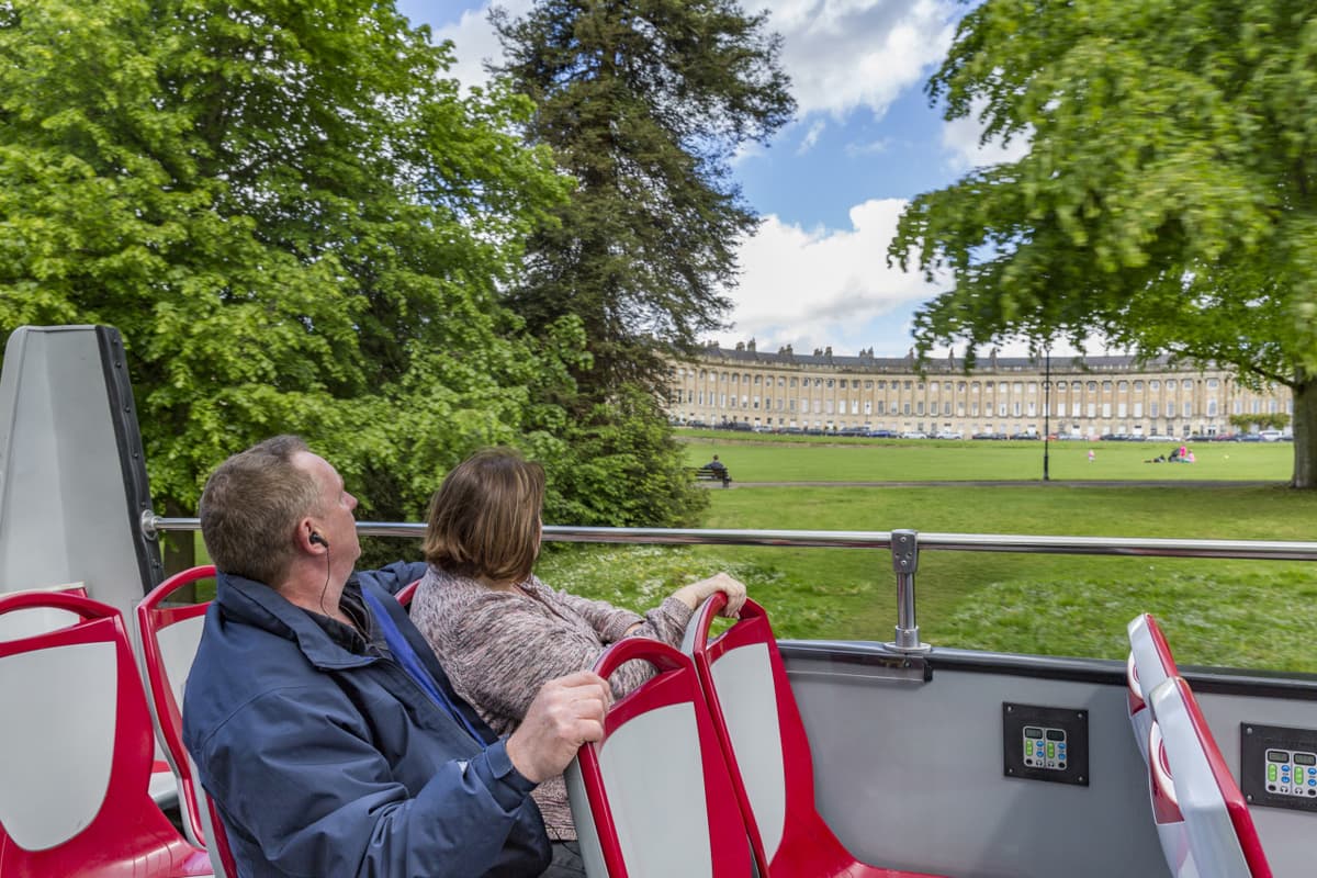 City Sightseeing Bath Hop-on Hop-off Bus Tour