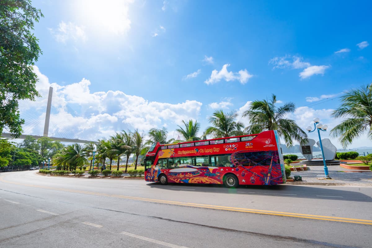 City Sightseeing Ha Long Hop-on Hop-off Bus Tour