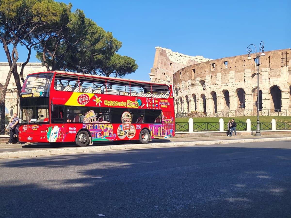 City Sightseeing Rome Hop-on Hop-off Bus Tour