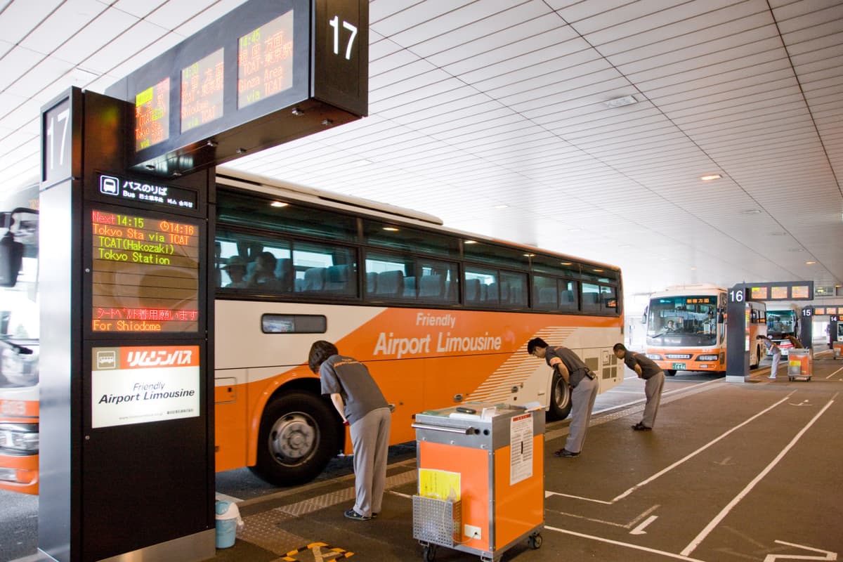 Narita International Airport Limousine Bus Transfers