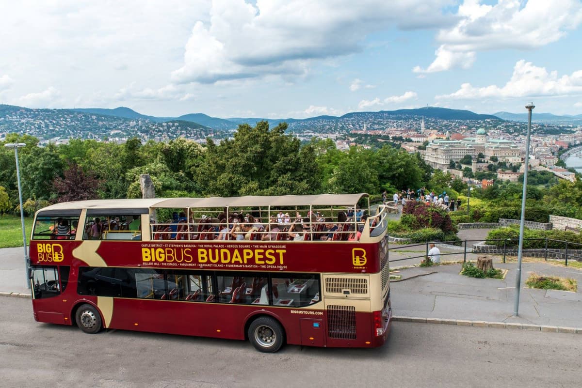 Big Bus Budapest Hop-on Hop-off Bus Tour