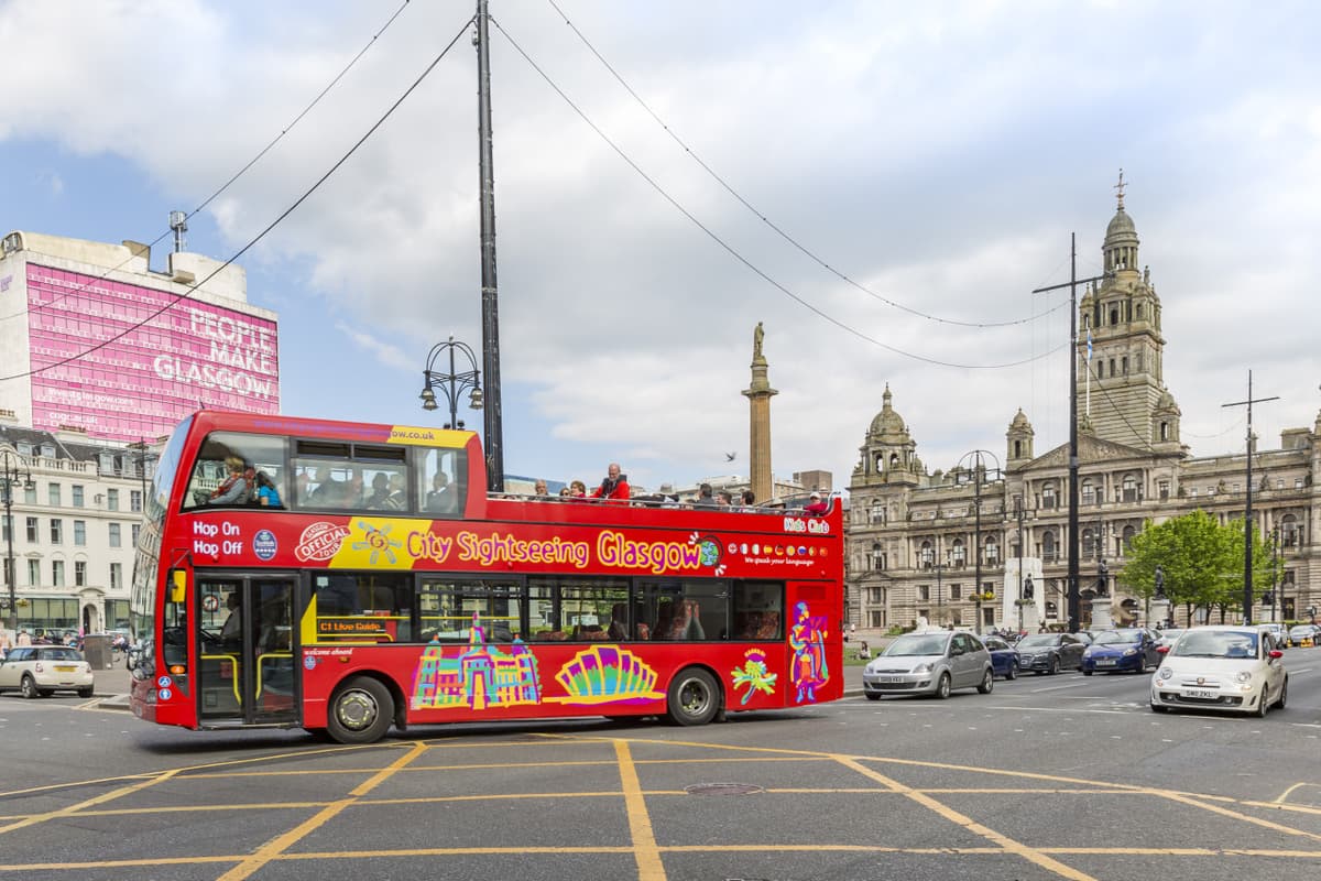 City Sightseeing Glasgow Hop-on Hop-off Bus Tour