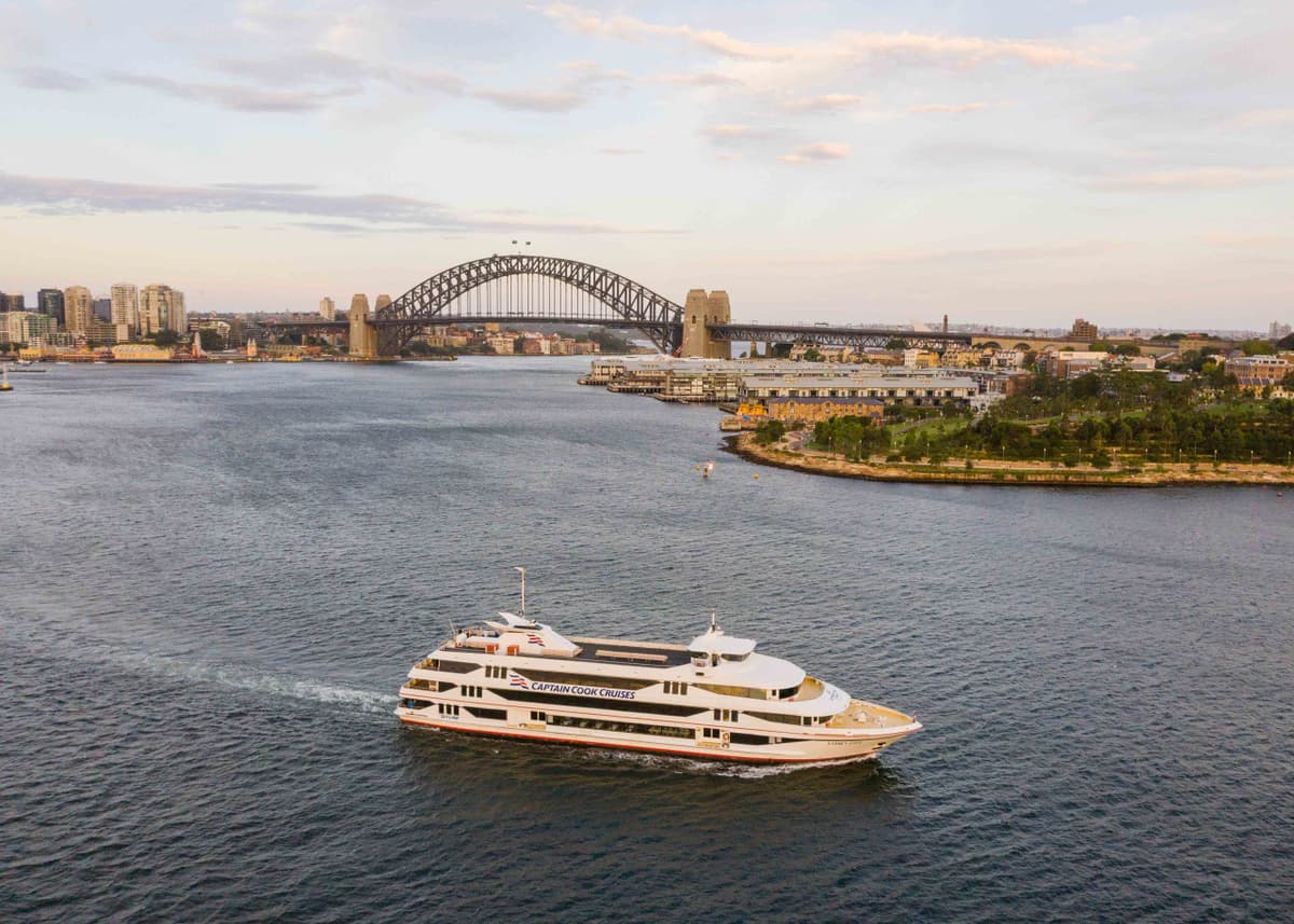 Sydney Harbour High Tea Cruise aboard Captain Cook Cruises