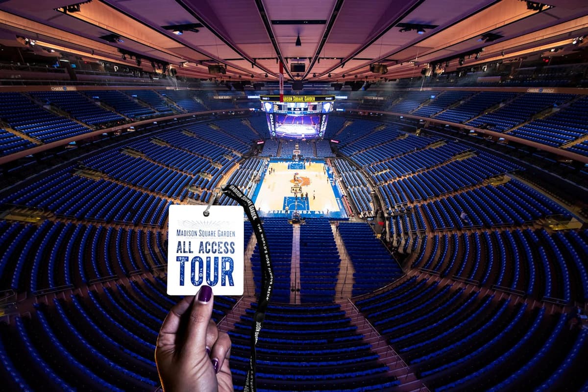 Madison Square Garden Tour Experience