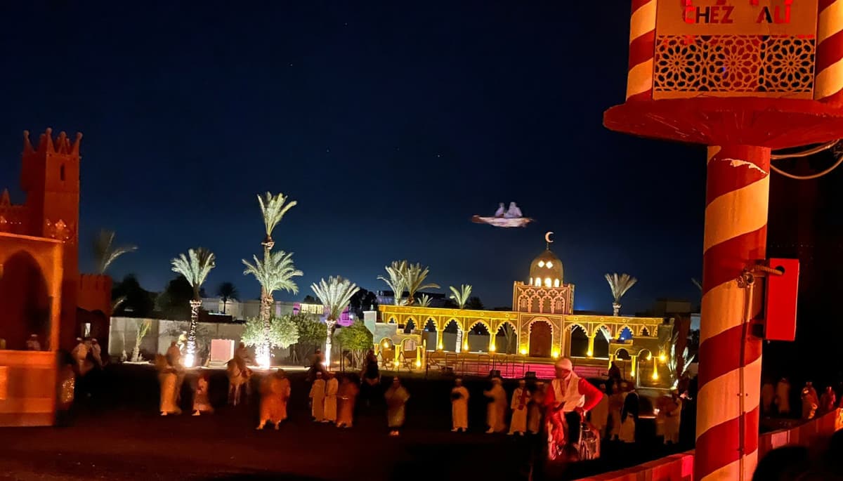 Fantasia 1001 Nights Dinner Show with Round Trip Transfers from Marrakech