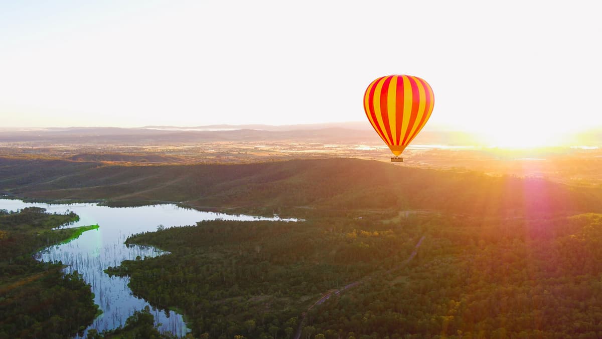 Hot Air Balloon Flight over Gold Coast with Optional upgrade to Breakfast