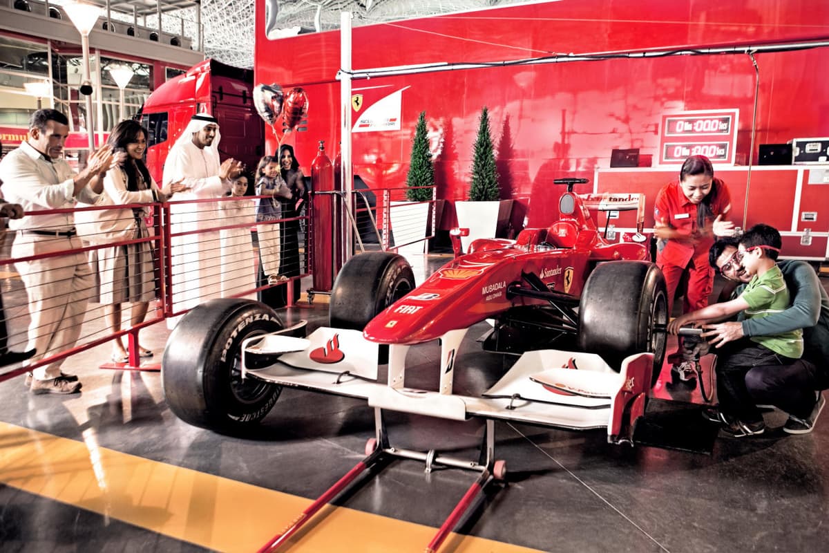 Abu Dhabi Mosque and Ferrari World Tour from Dubai