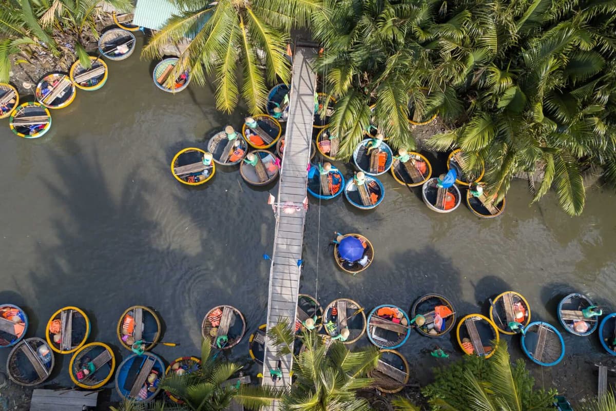 Hoi An Coconut Forest Basket Boat Ride