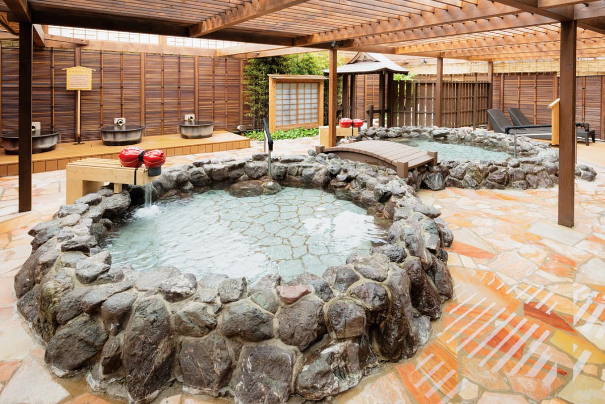 Arima Onsen Taikou-no-yu with Railway Pass