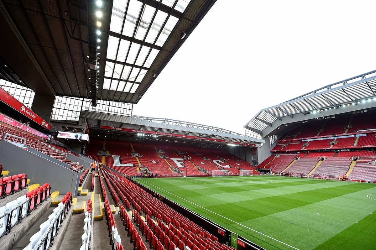 Liverpool FC Premier League Football Match Ticket at Anfield Stadium